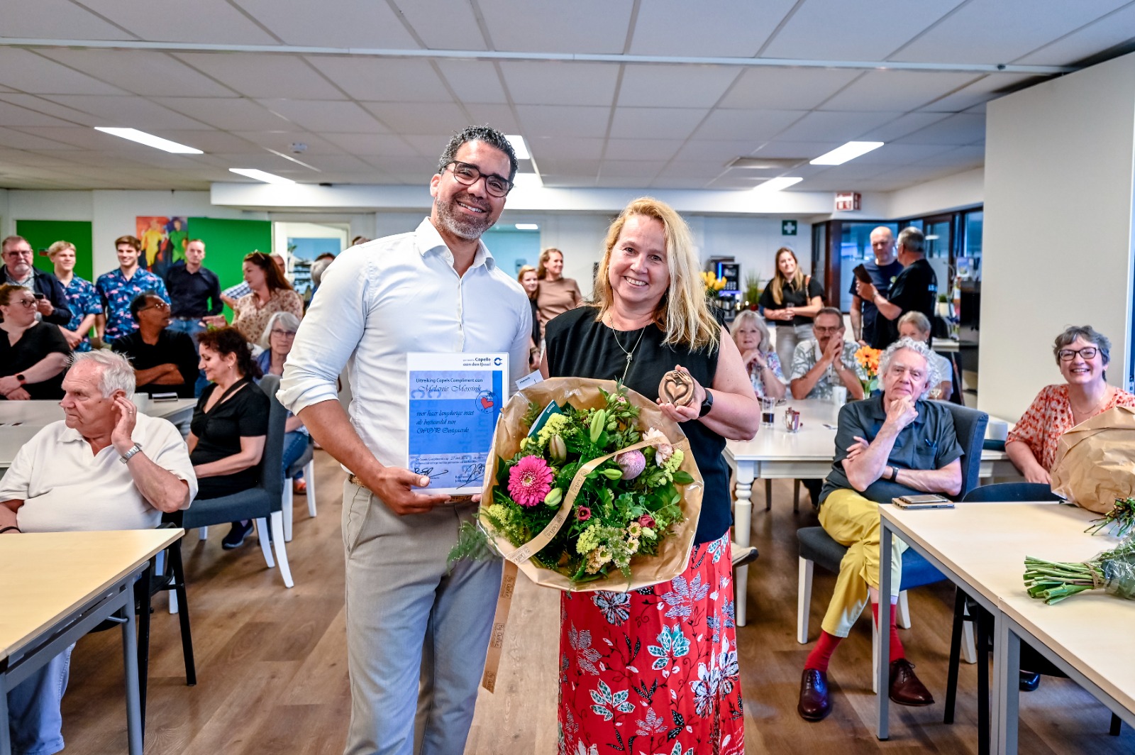 Capels Compliment voor Melanie