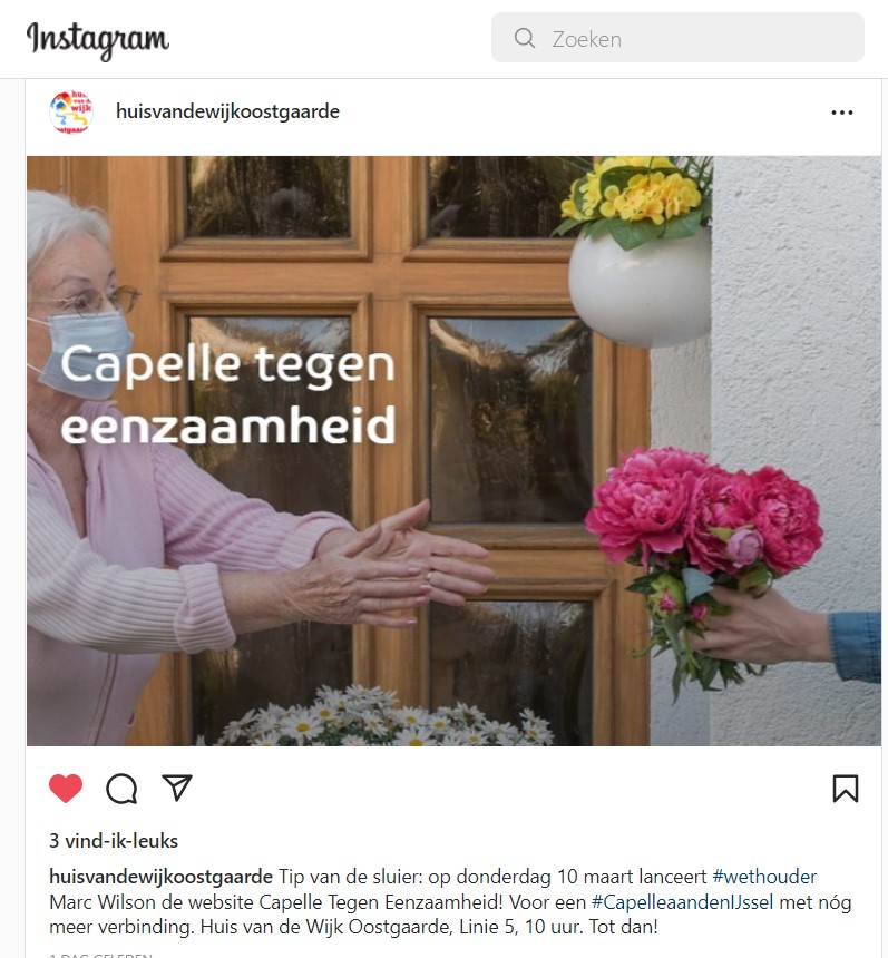 Capelle tegen eenzaamheid