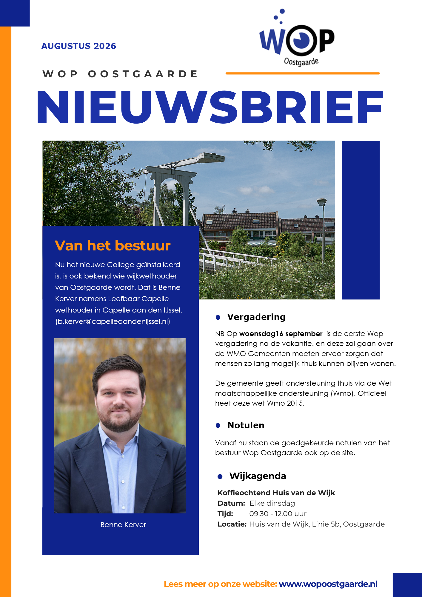 Nieuwsbrief augustus 2026